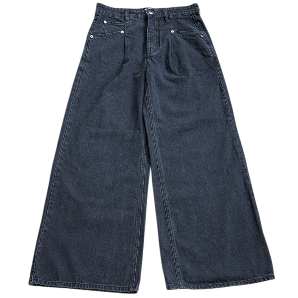 Free People Flare Jeans - Deep Blue